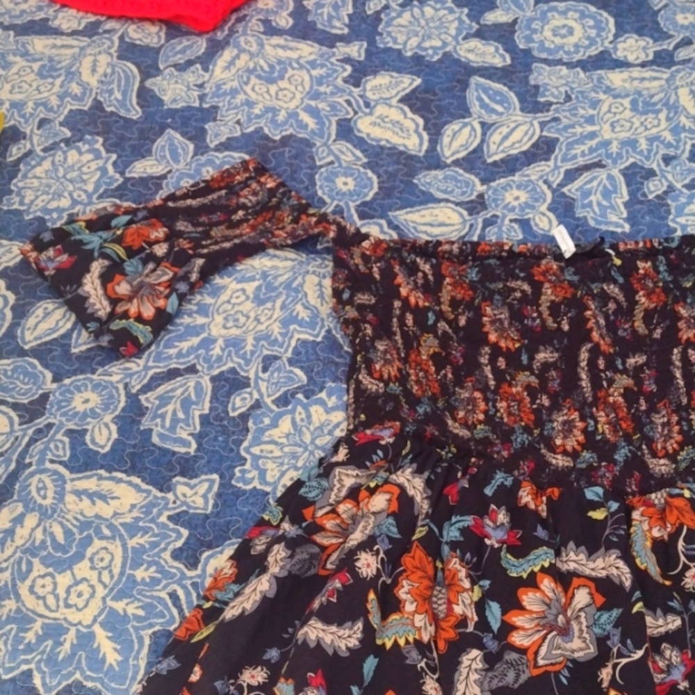 Beautiful Patterned Gypsy Short Romper